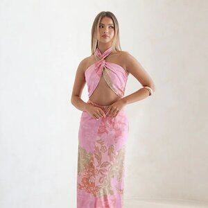 Sabo Skirt Joelle Midi Dress - Florent Patchwork (Medium)